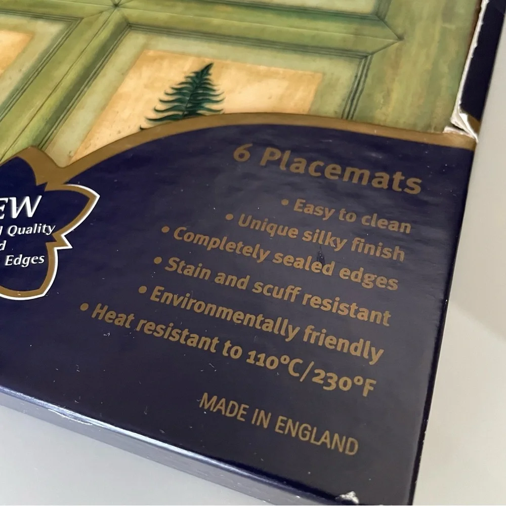 SET of 6 Herbs of Provence Placemats by Pimpernel